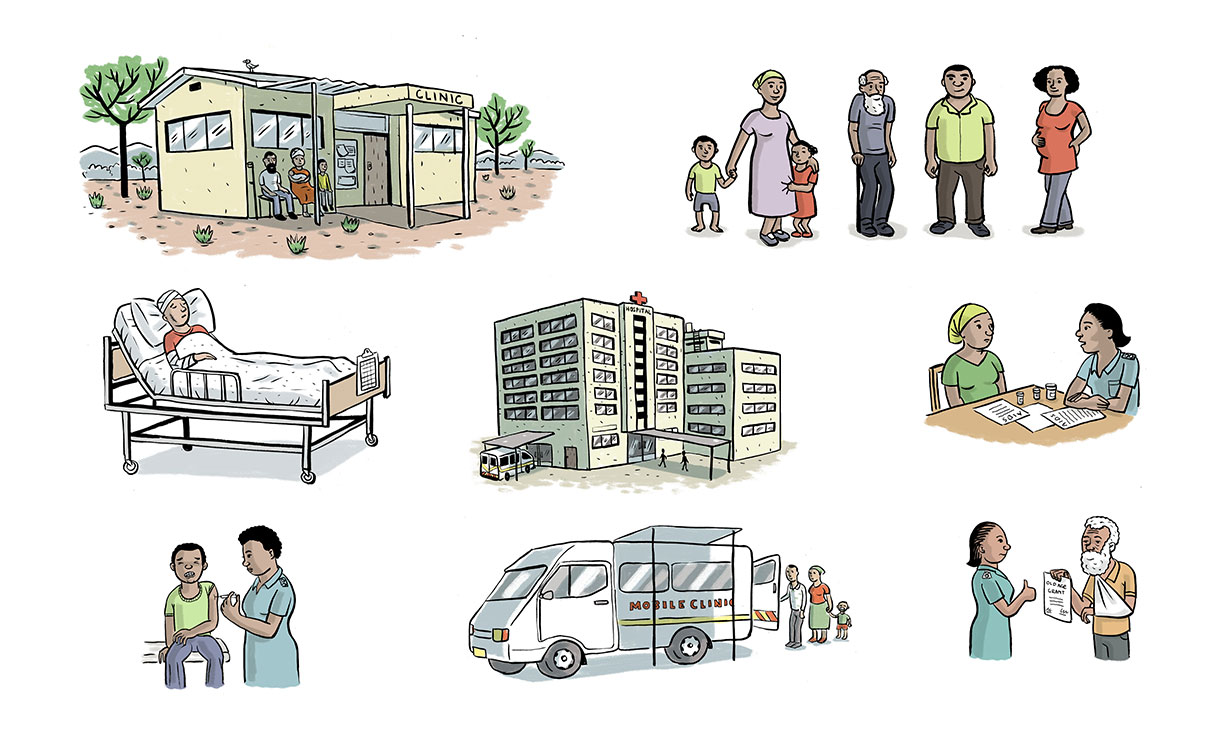 Infographic: Public health illustrations